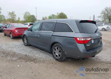 2013 Honda Odyssey Ex из США, поврежденный, VIN 5FNRL5H47DB032096